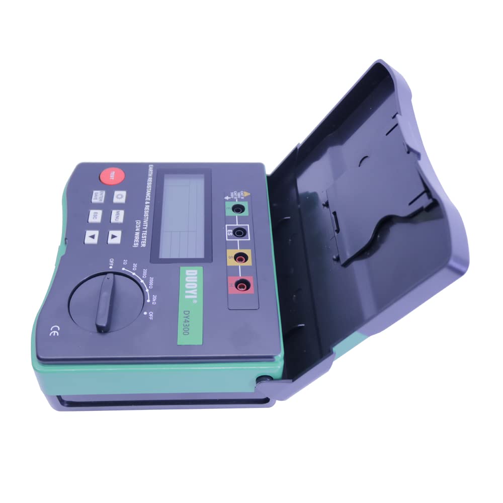 DY4300 4-Terminal Ground Resistance and Soil Resistivity Tester Digital Insulation Meter