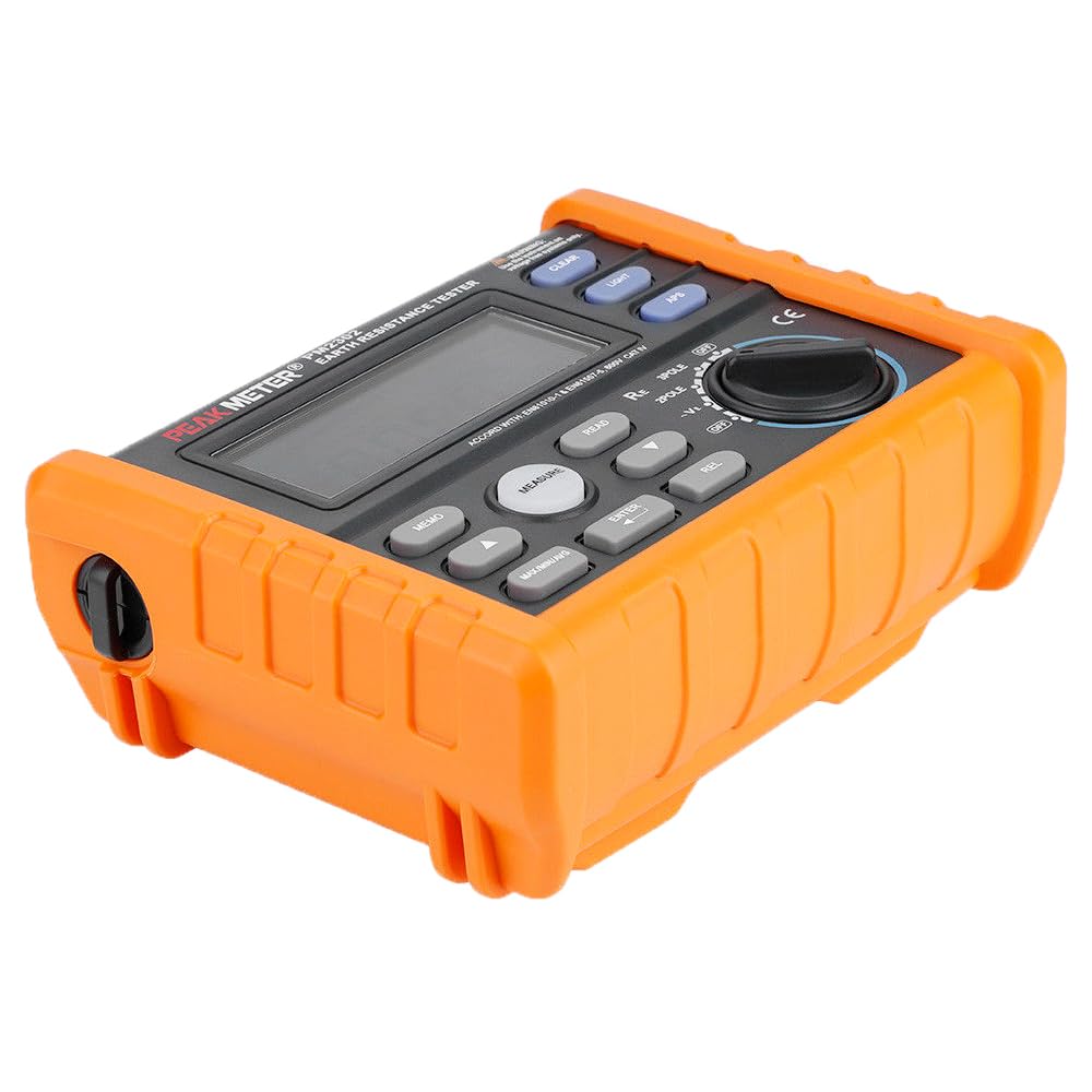 PM2302 Multifunctional Earth Ground Resistance Tester 0 Ohm to 4K Ohm and 100 Groups Display