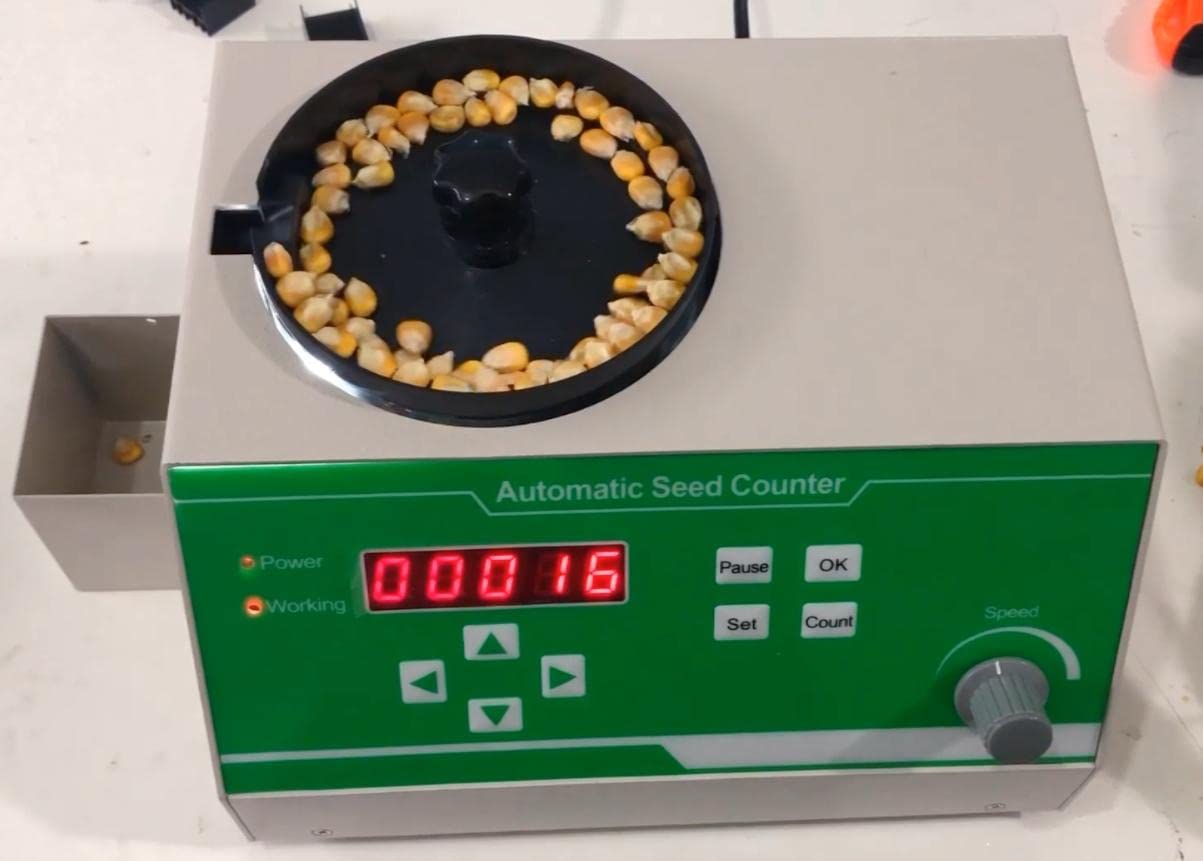 SLY-C Automatic Seed Counter Corn Rice Seeds Quantity Meter Seed Calculator Agricultural Instruments