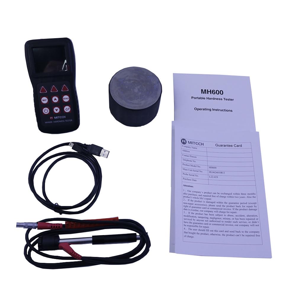 MH600 Portable Leeb Hardness Tester Hardness Meter Measuring Range 170~960HLD