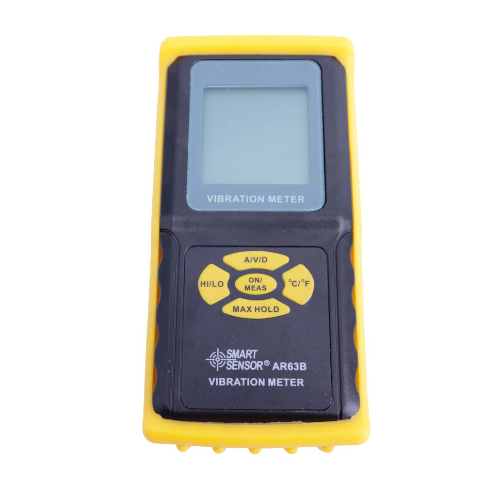 Smart Sensor AR63B Digital Precision Vibrometer Vibration Meter Tester Gauge Analyzer