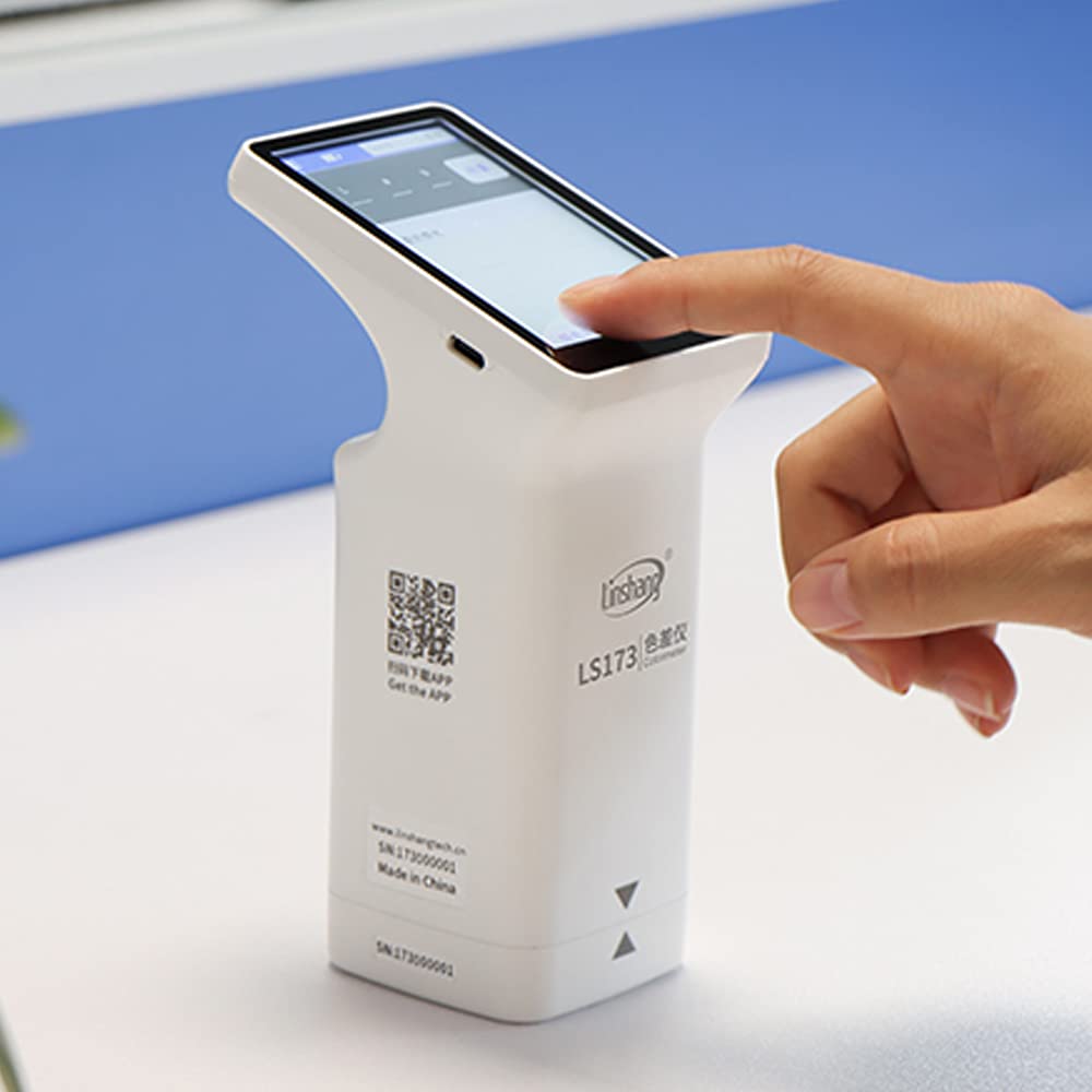 LS173 Portable Multifunctional Colorimeter D/8° Touch Scree Color Difference Analyzer Color Tester