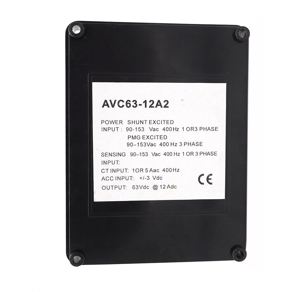 AVR AVC63-12A2 Automatic Voltage Regulator 400HZ 3 Phase Generator Parts