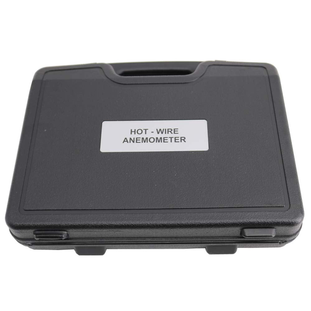 Graigar TES-1341N Hot-Wire Anemometer Hot Wire Thermo Anemometer Air Flow Air Velocity Tester with USB Interface