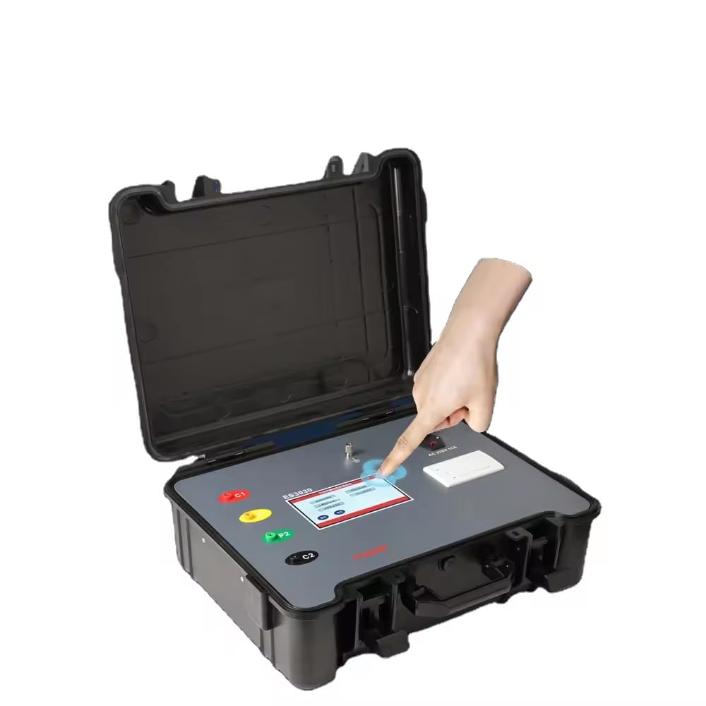 ES3030 Voltage Tester 45Hz 55Hz Digital Large-Scale Grounding Grid Earthing Resistance Tester