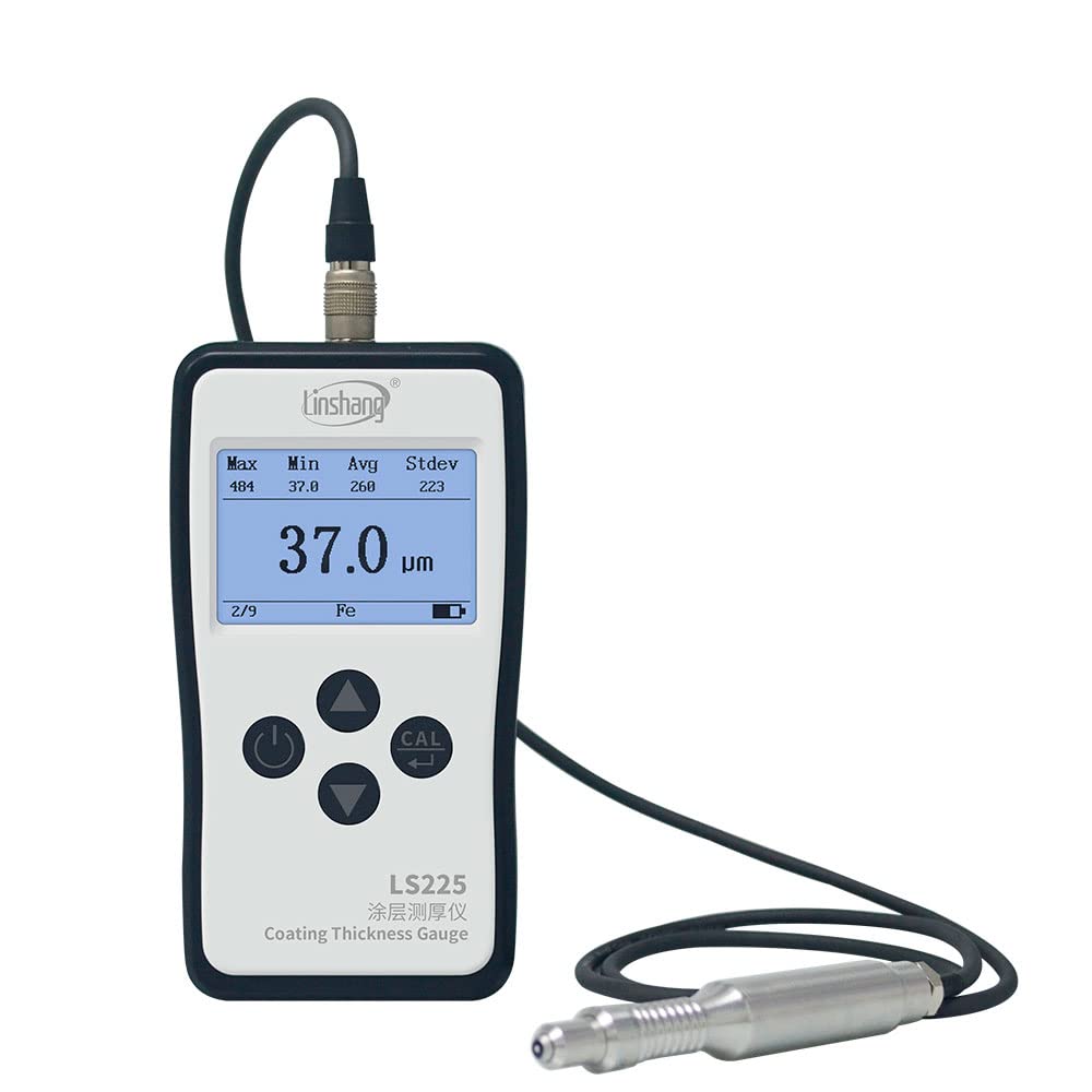 LS225+F500 Plating Thickness Gauge Ultra-thin Thickness Gauge Measuring Range 0.0-500um
