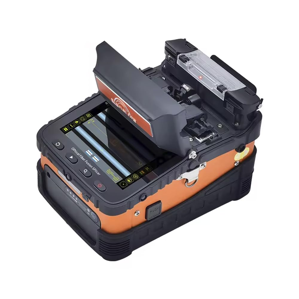 AI-6C Automatic Fiber Optic Fusion Splicer Kit Optical Fiber Fusion Splicer Electric FTTH Welding Machine