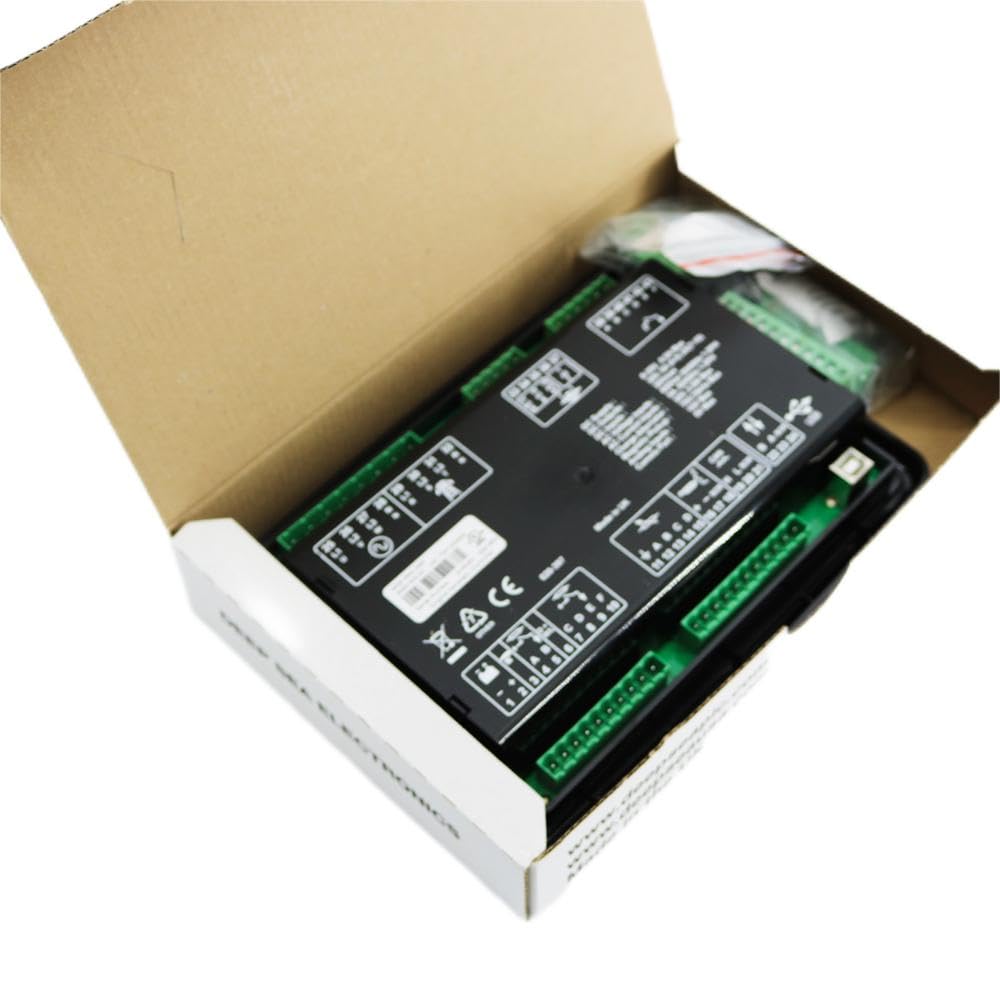 Original Deep Sea DSE6020MKII Auto Mains (Utility) Failure Control Module AMF Generator Controller Single Diesel and Gas Gen-sets Controller Panel