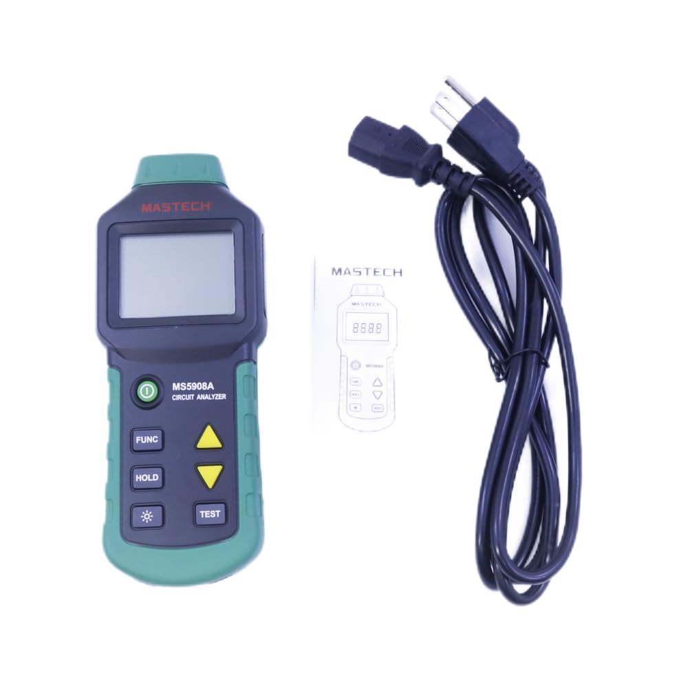 MS5908A MS5908C Digital Circuit Analyzer Line Voltage Tester Range 85.0~265.0V RCD Trip Current Meter