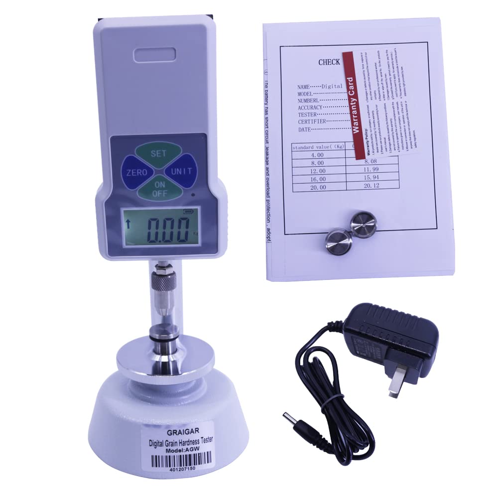 AGW Digital Grain Hardness Tester Cereal Hardness Tester