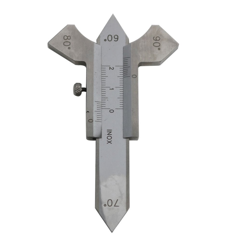 Graigar Stainless Steel Welding Gauge Tool Kits Combine Suit 13 Pieces Welding Inspection Gauge Metric Welding Gage(mm)