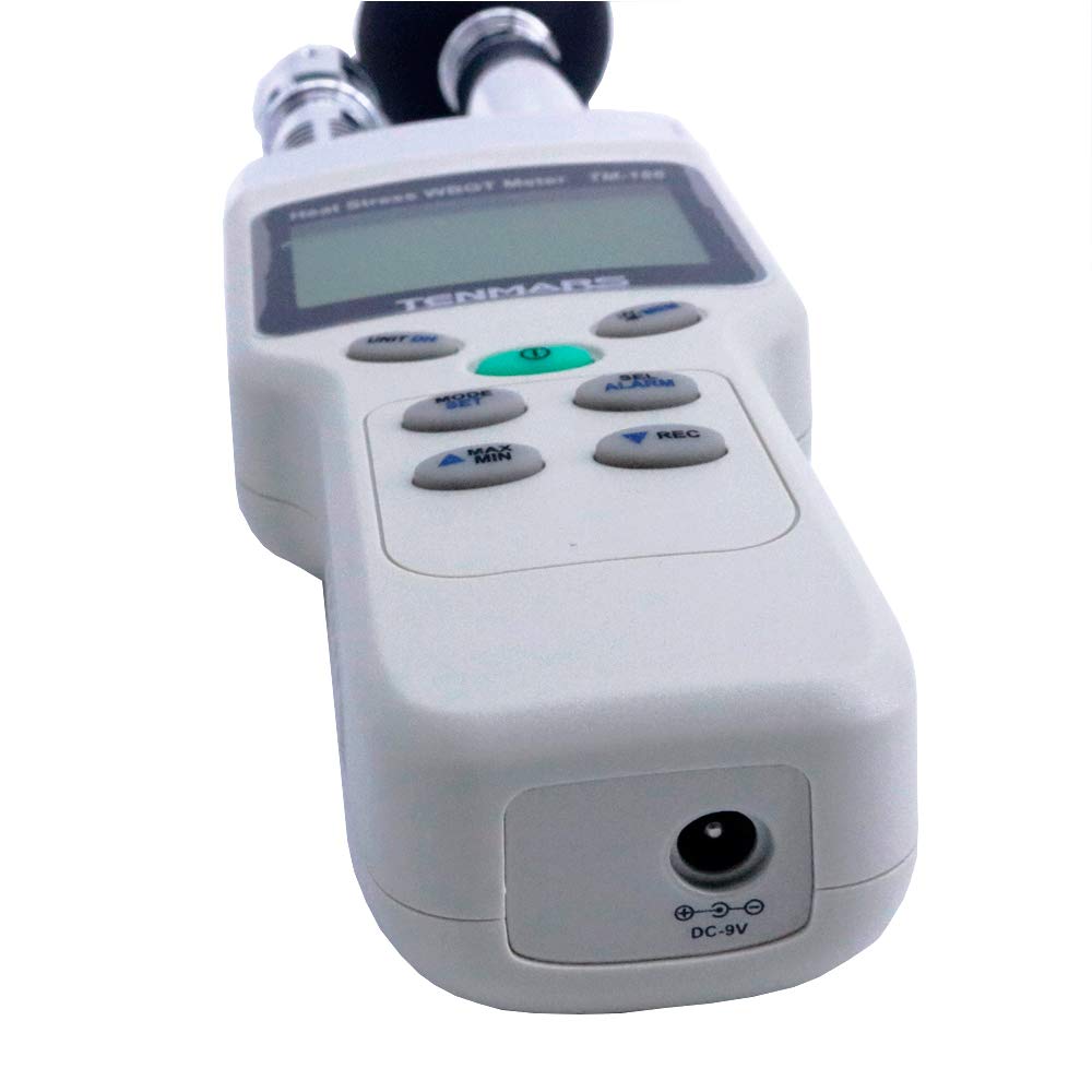 Graigar TM-188 Heat Stress WBGT Meter Accurate Measurement for Effects of Temperature Humidity and Direct or Radiant Sunlight