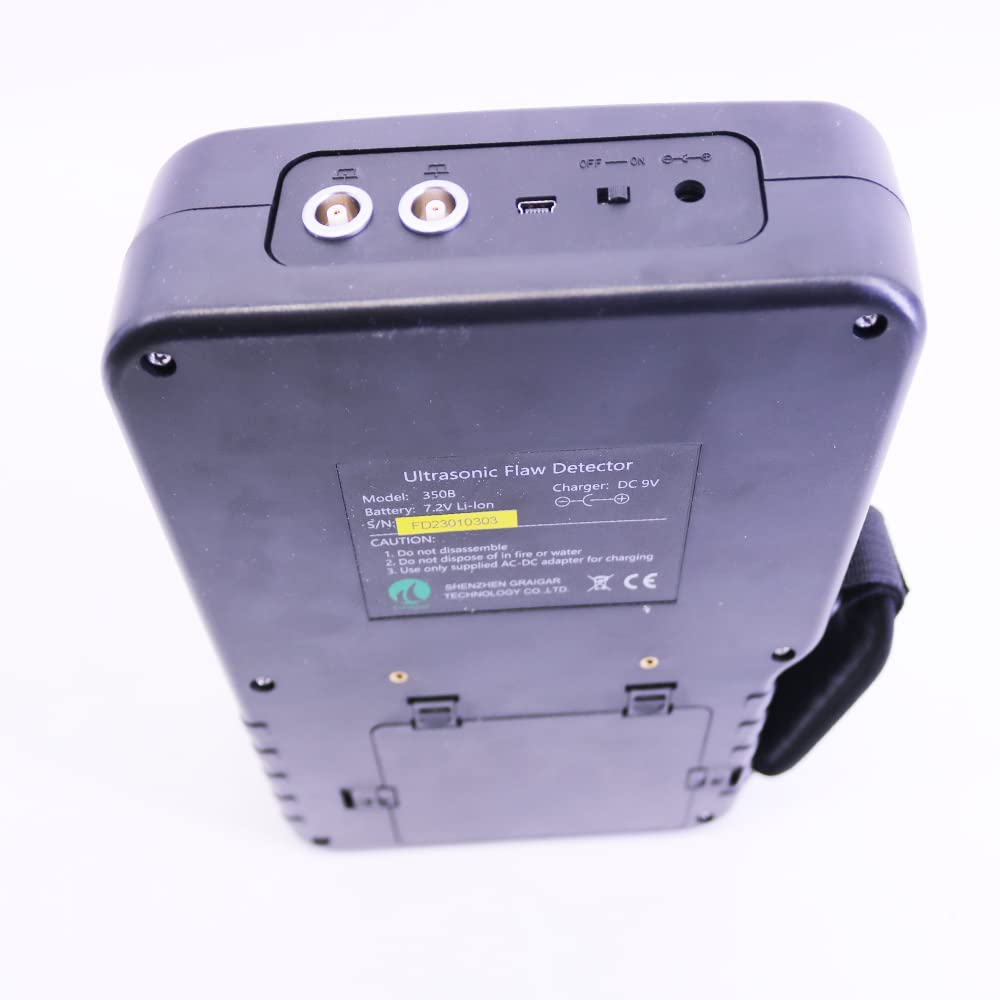 Graigar Handheld Ultrasonic Flaw Detector MFD350B NDT with Extra Probes and Cables