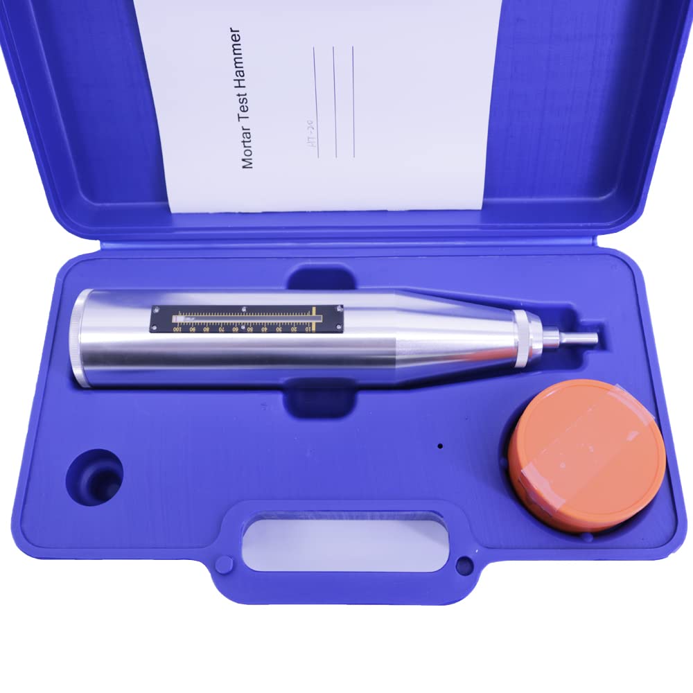 HT-20 Mortar Test Hammer Portable Concrete Resiliometer Hammer Test Range 1.0~25Mpa