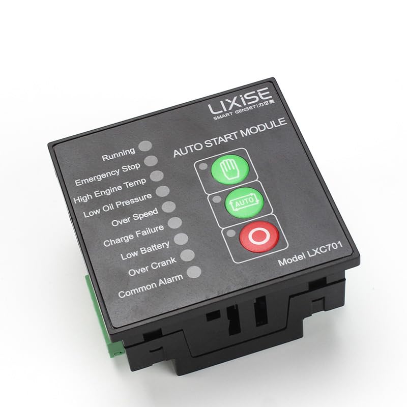 LXC701 Generator Auto Start Controller Generator Control Module Completely Replaced DSE701