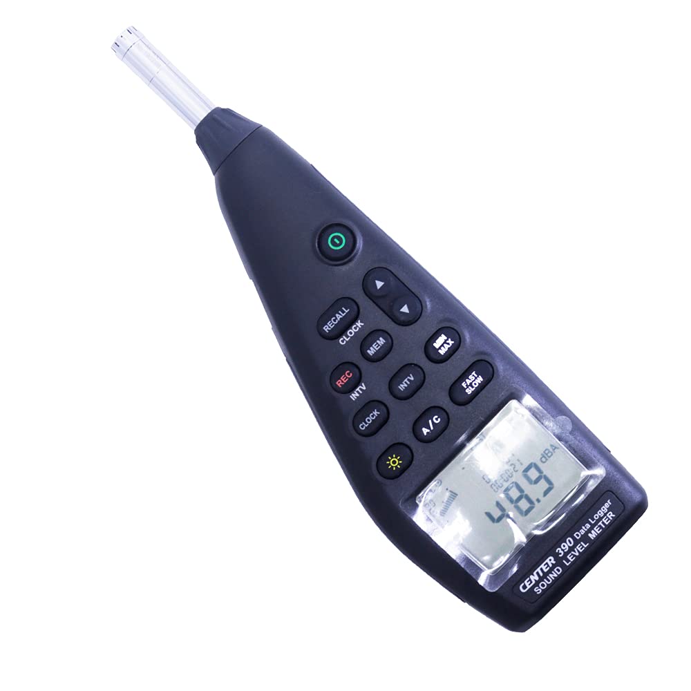 CENTER-390 Datalogger Sound Level Meter Range 30~130dB IEC 61672-1 Class 2 Standard Noise Tester