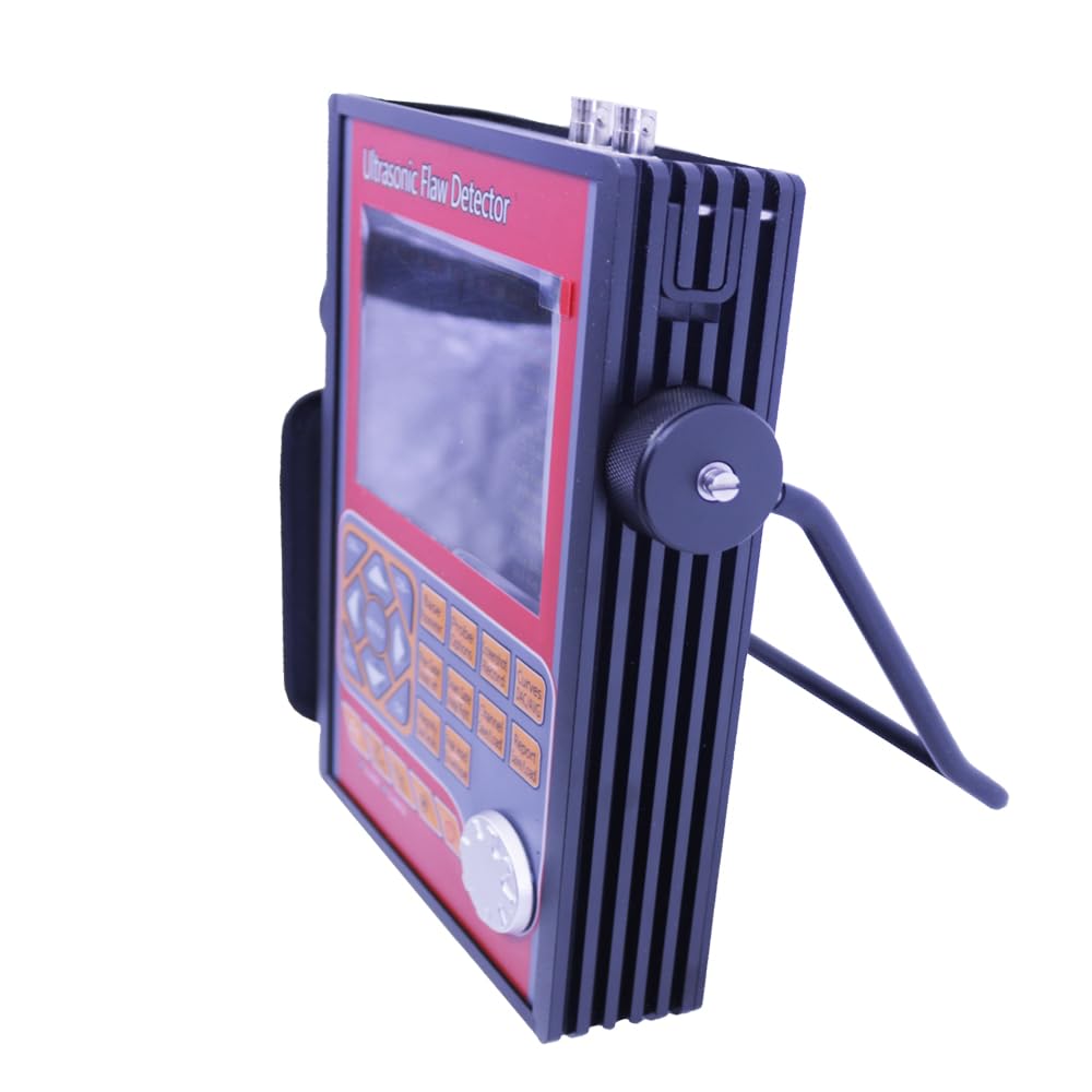 New GR680 Portable Ultrasonic Flaw Detector Defect Inspection Tester 0 to 15000 mm NDT Digital Flaw Meter 4MHz φ10mm Probe BNC Interface