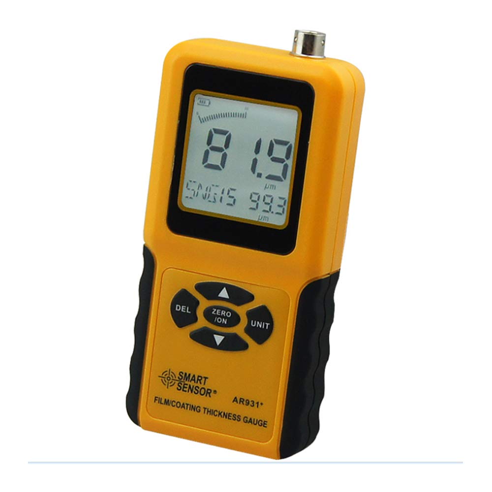 Smart Sensor AR931+ Film Thickness Gauge Range 0~1800μm Coating Thickness Tester