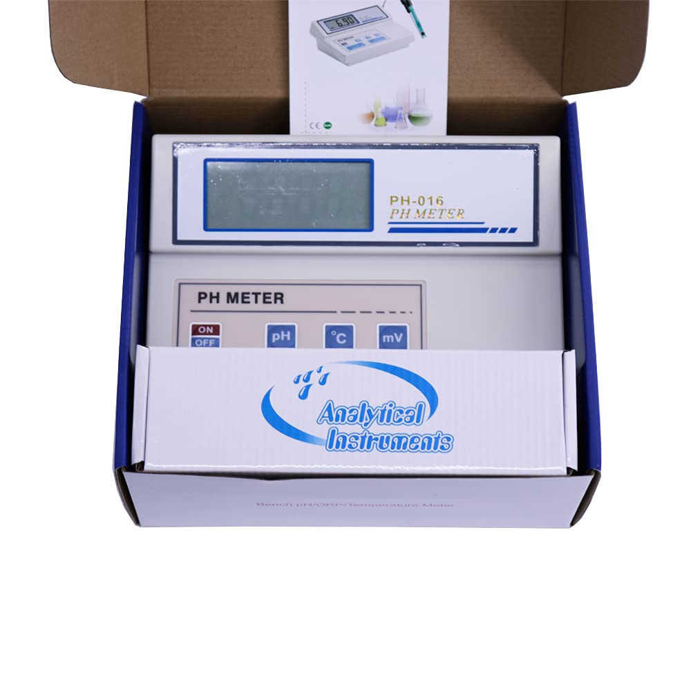 PH-016 Bench pH/ORP/Temperature Meter Acidity and Basicity Tester
