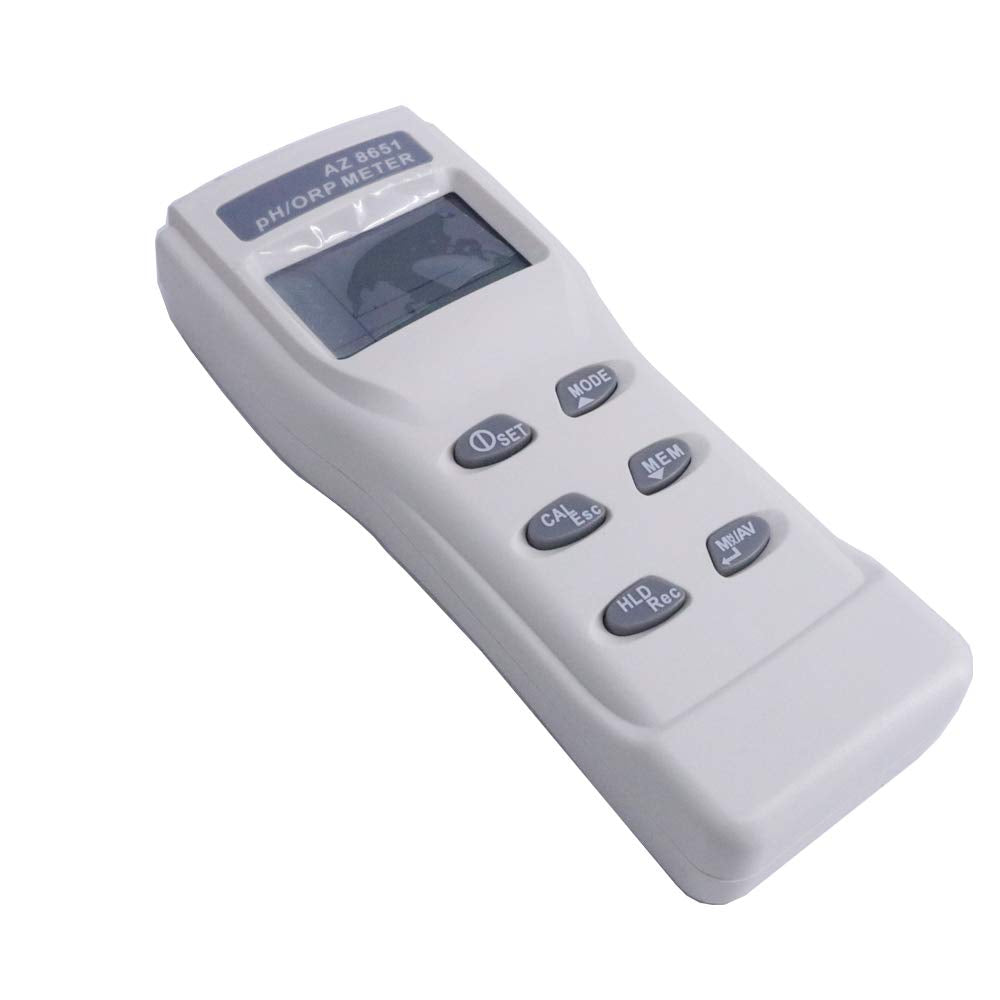 Graigar AZ8651 Handheld pH Meters/ORP Meter pH Meter/ORP Tester Water Quality Analyzer Oxidation Reduction Potentiometer 0 to 14 PH Range