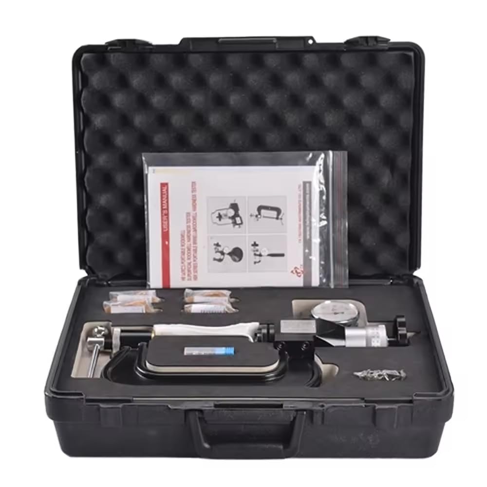 PHBR-8-4 C-Clamp Brinell and Rockwell Hardness Tester 2 in 1 Hardness Meter Test Range 16~650HBW
