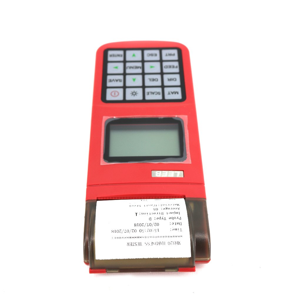 Graigar MH320 Leeb Hardness Tester Meter Gauge with 170 to 960 HLD HL HB HRB HRC HRA HV HS Hardness Scale High Brightness Durometer D type Hardness Block
