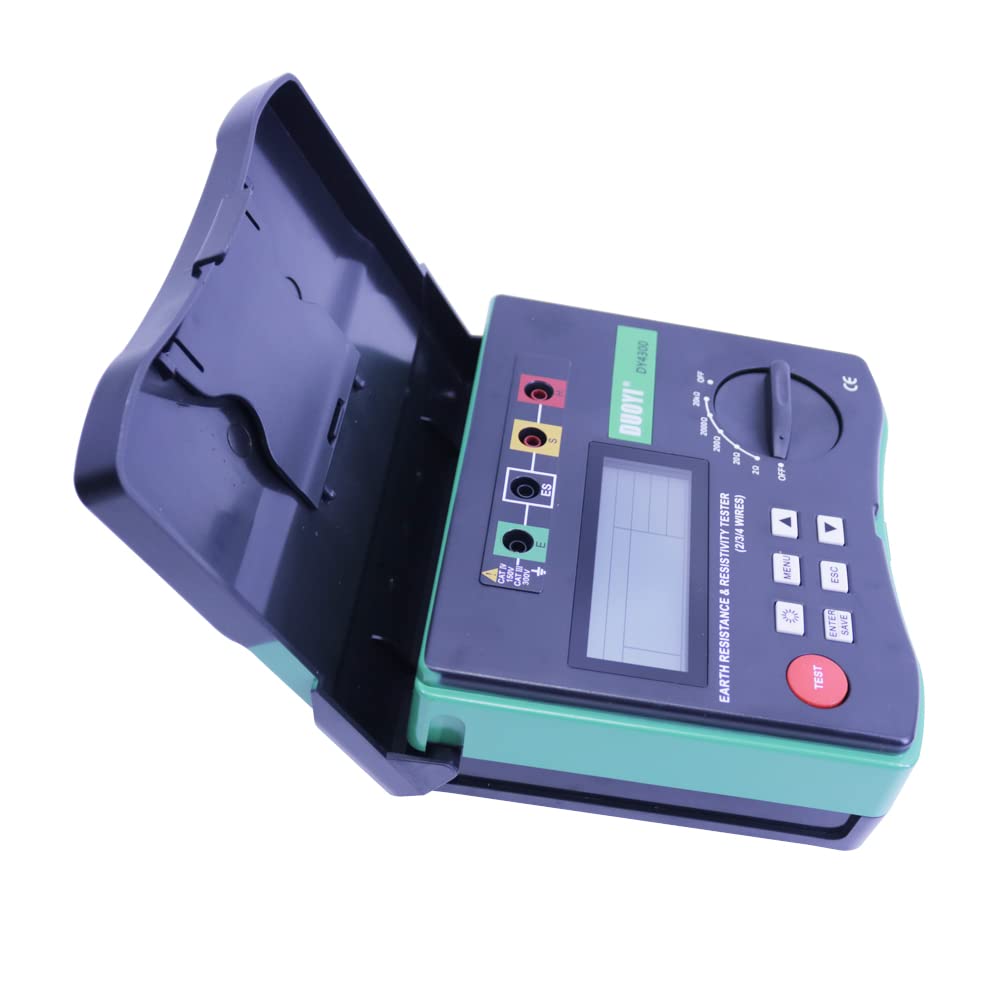 DY4300 4-Terminal Ground Resistance and Soil Resistivity Tester Digital Insulation Meter