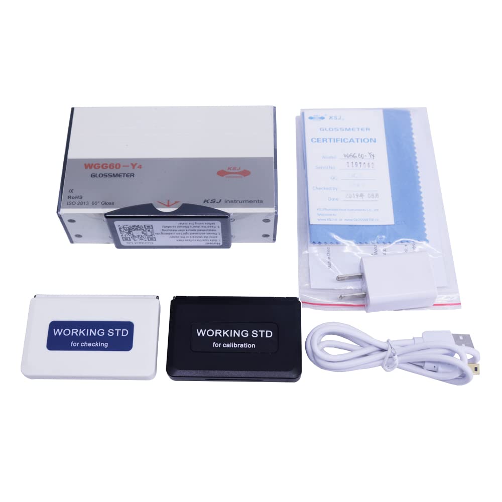 WGG60-Y4 Digital Gloss Meter Range 0~199.9GU Projection Angle 60 Accuracy 0.1GU Glossmeter