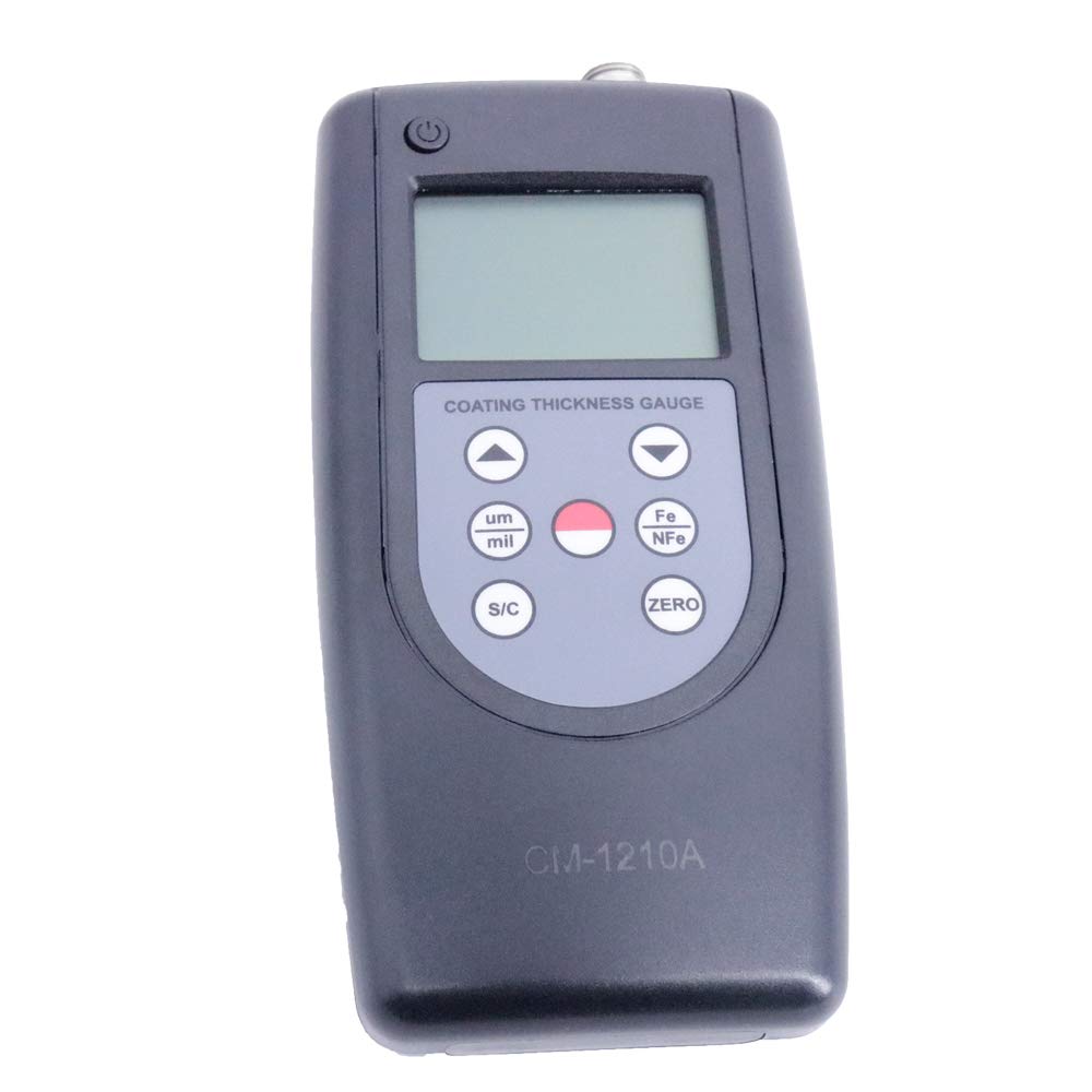 Graigar CM-1210A Coating Thickness Gauge Meter 0-2000um/0-80mil Thickness Tester Gauge