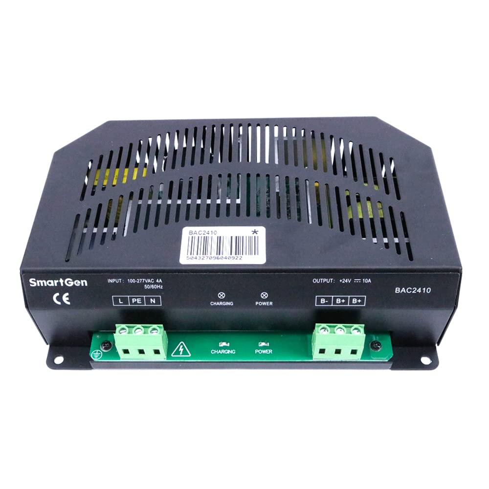 Smartgen BAC2410 Battery Charger 24V 10A Intelligent Float Charging Charger