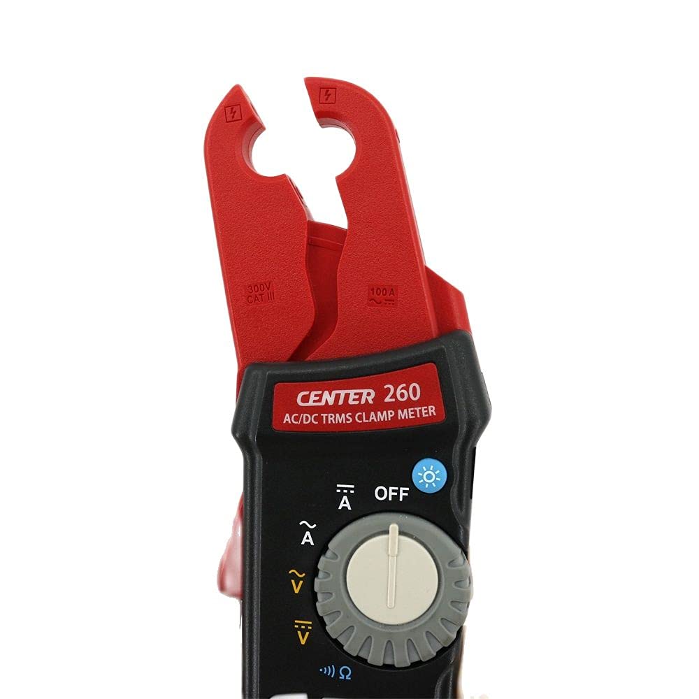 CENTER-260 True RMS AC/DC Current Clamp Meter 1mA Resolution