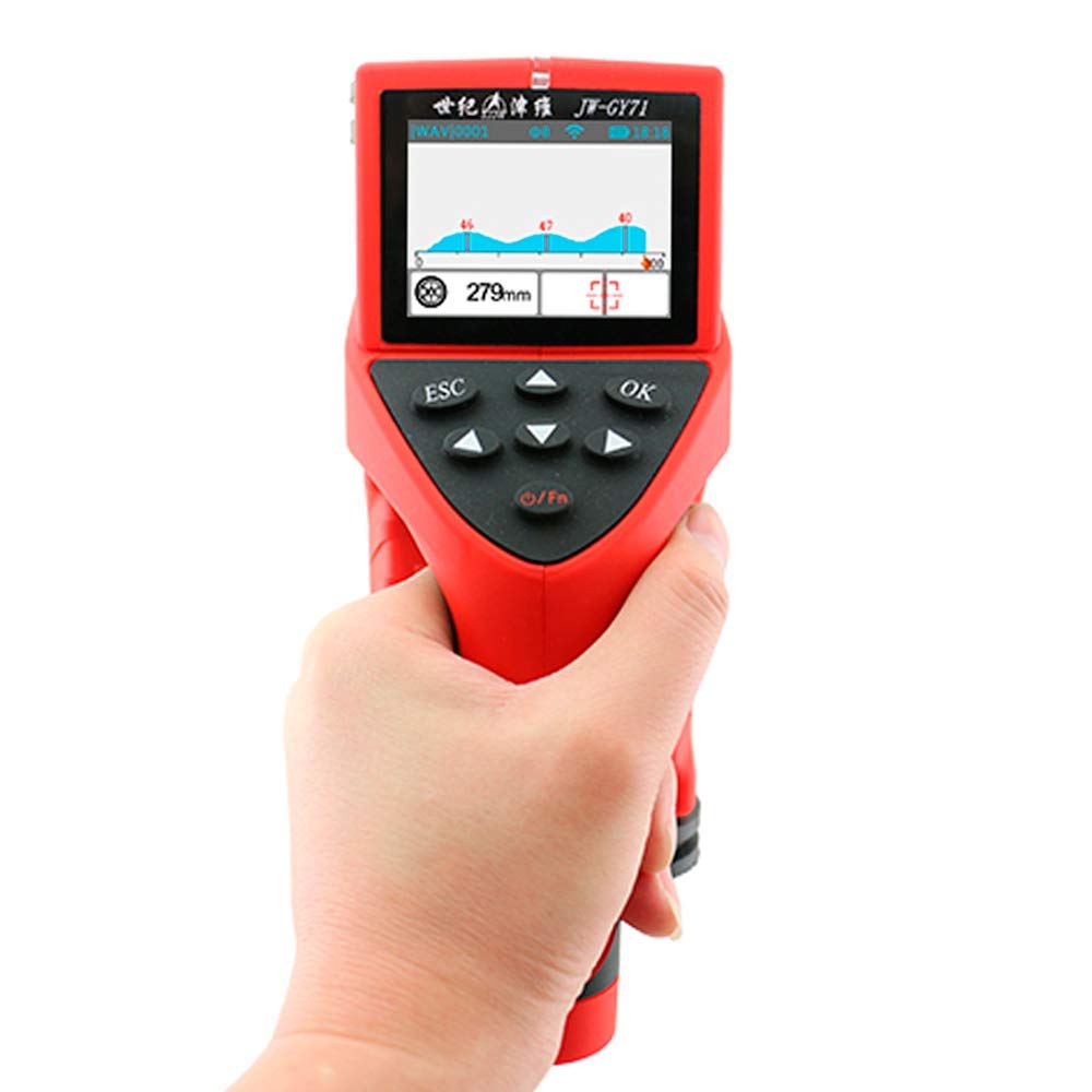 Graigar JW-GY71 NDT Integrated Rebar Scanner Integrated Rebar Locator Deep Concrete Scanner NDT Testing Steel Bar Scanner