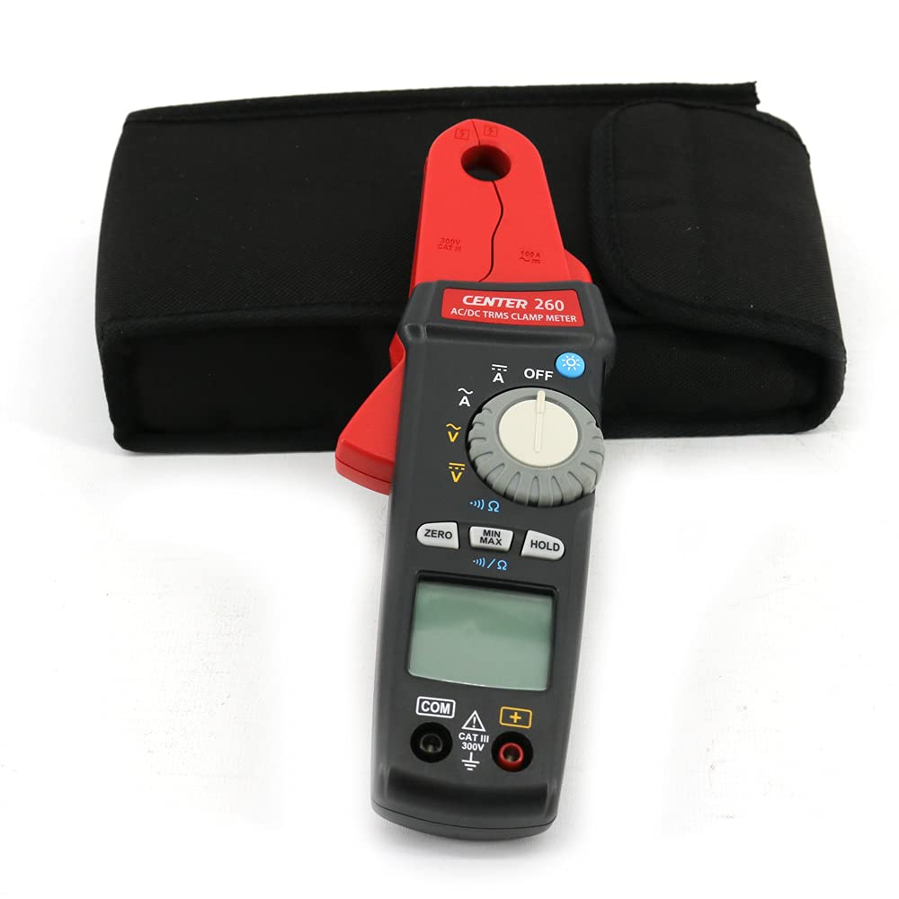 CENTER-260 True RMS AC/DC Current Clamp Meter 1mA Resolution
