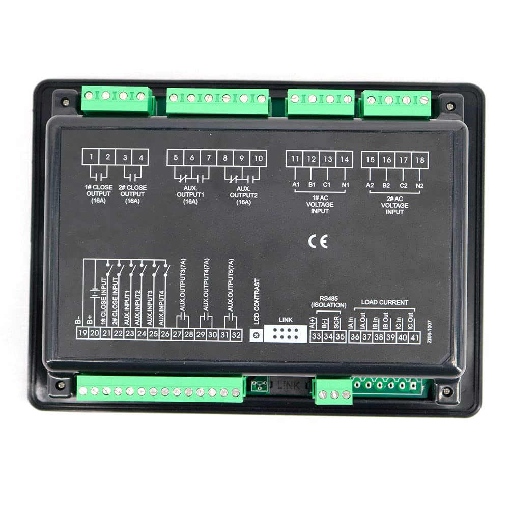 Smartgen HAT600N Genset ATS Controller Dual-Supply Module Applies to All ATS DC Power Supply Generator Controller Panel