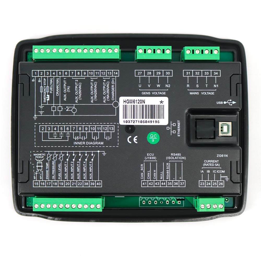Graigar HGM6120N AUTO Genset Controller Automatic Start Module