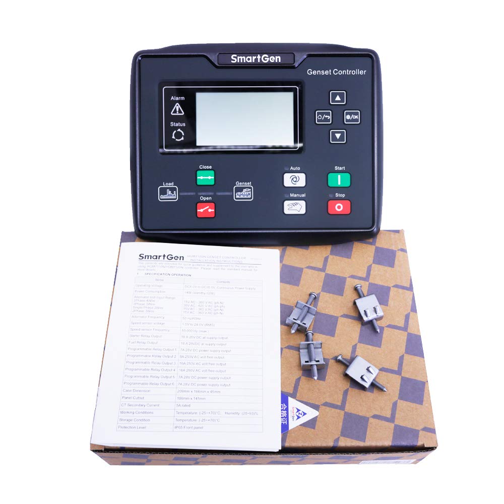 SmartGen HGM7110N Automatic Start Module Power Station Automation Controller ASM Genset Controller USB+RS485+ETHERNET