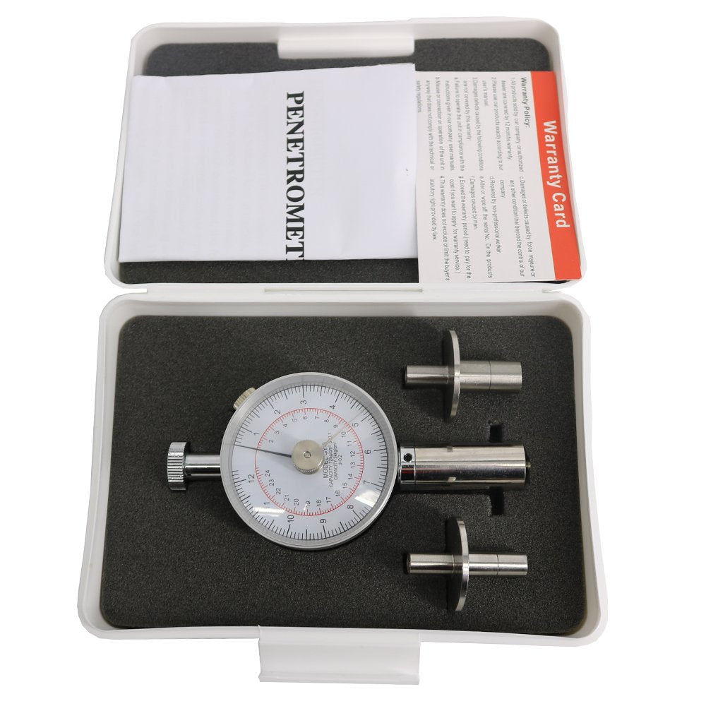 Graigar GY-3 Fruit Hardness Tester Sclerometer with Two Testing Ranges 0.5~12kg/cm^2 (x10^5pa) and 1~24kg/cm^2 (x10^5pa)