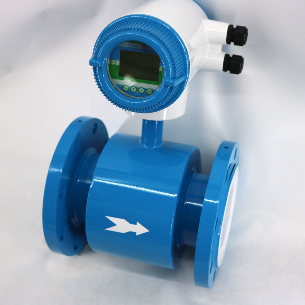 Graigar DN100MM Electromagnetic Flow Meter with 4~20mA Output 4'' Digital Magnetic Flowmeters for Water