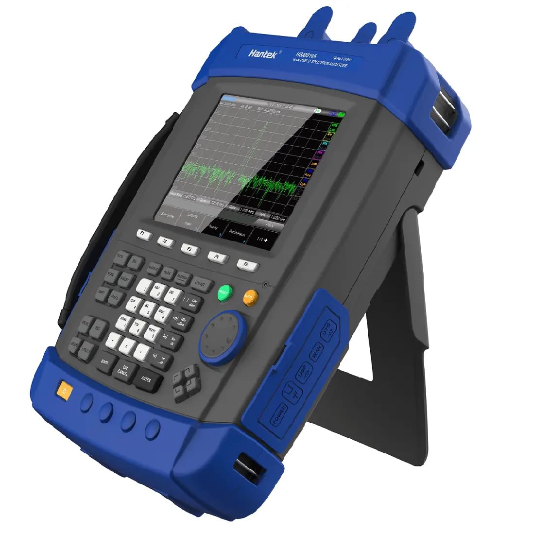 Hantek HSA2016A Digital Handheld Spectrum Analyzer 9KHz~1.6GHz Field Strength Tester Signal Analyzer