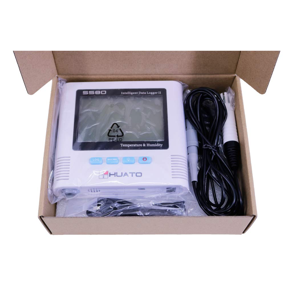 S580-EX Temperature and Humidity Data Logger Resolution 0.1C / 0.1% RH