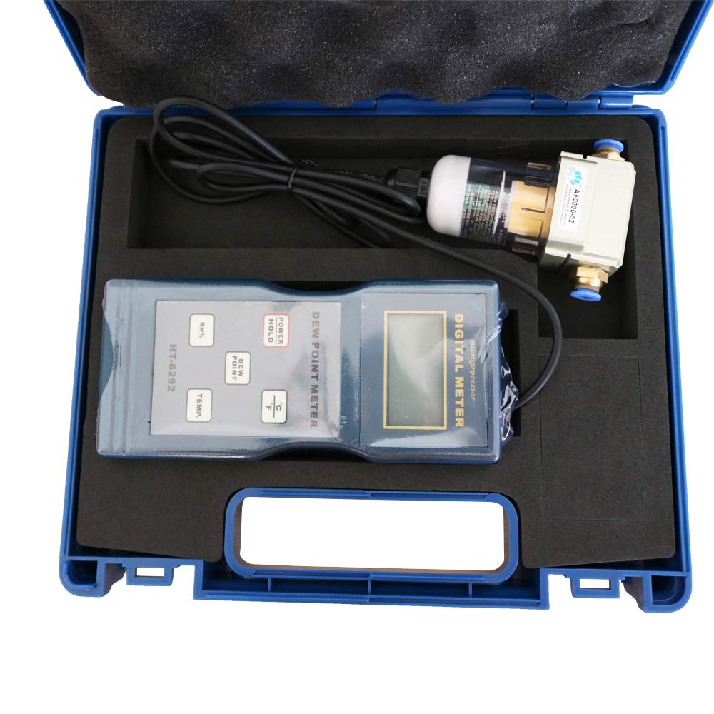 HT-6292 Digital Dew Point Meter Humidity and Temperature Meter Air Vapor Condensation Thermometer Hygrometer