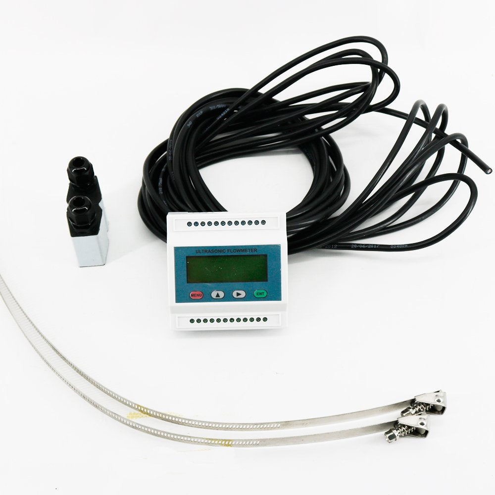 Graigar TDS-100M-S2 Ultrasonic Flow Meter DN15-100mm 0.59-3.93in Clamp-On Transducers Flowmeter