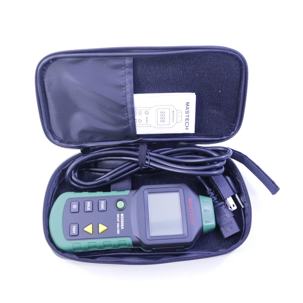 MS5908A MS5908C Digital Circuit Analyzer Line Voltage Tester Range 85.0~265.0V RCD Trip Current Meter