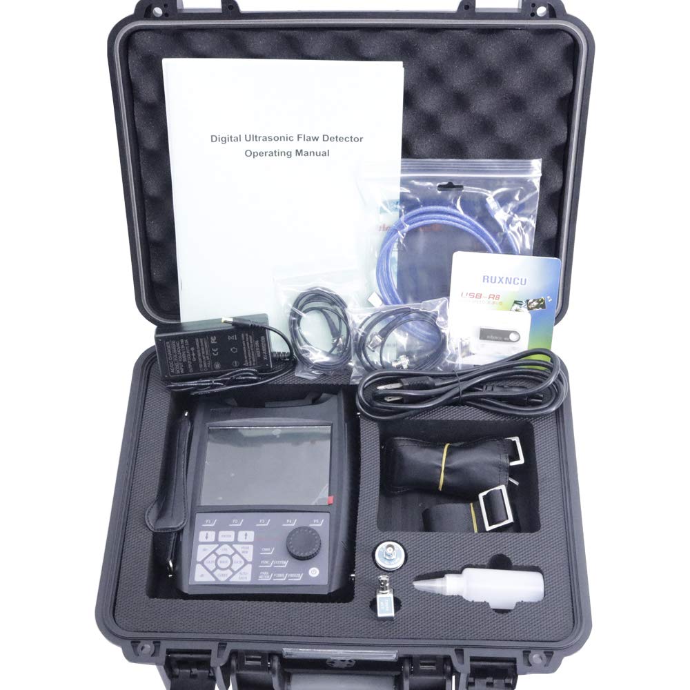 Graigar Digital Ultrasonic Flaw Detector SUB100 Defectoscope 5.7inch TFT LCD Scanning Range 0 to 10000mm Bandwidth 0.2~15MHz