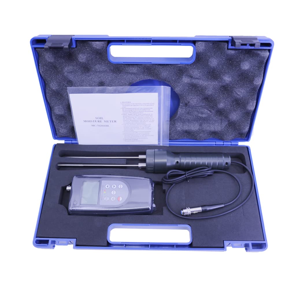 MC-7828SOIL Digital Soil Moisture Meter Pin Type Soil Water Content Analyzer Range 0~80%