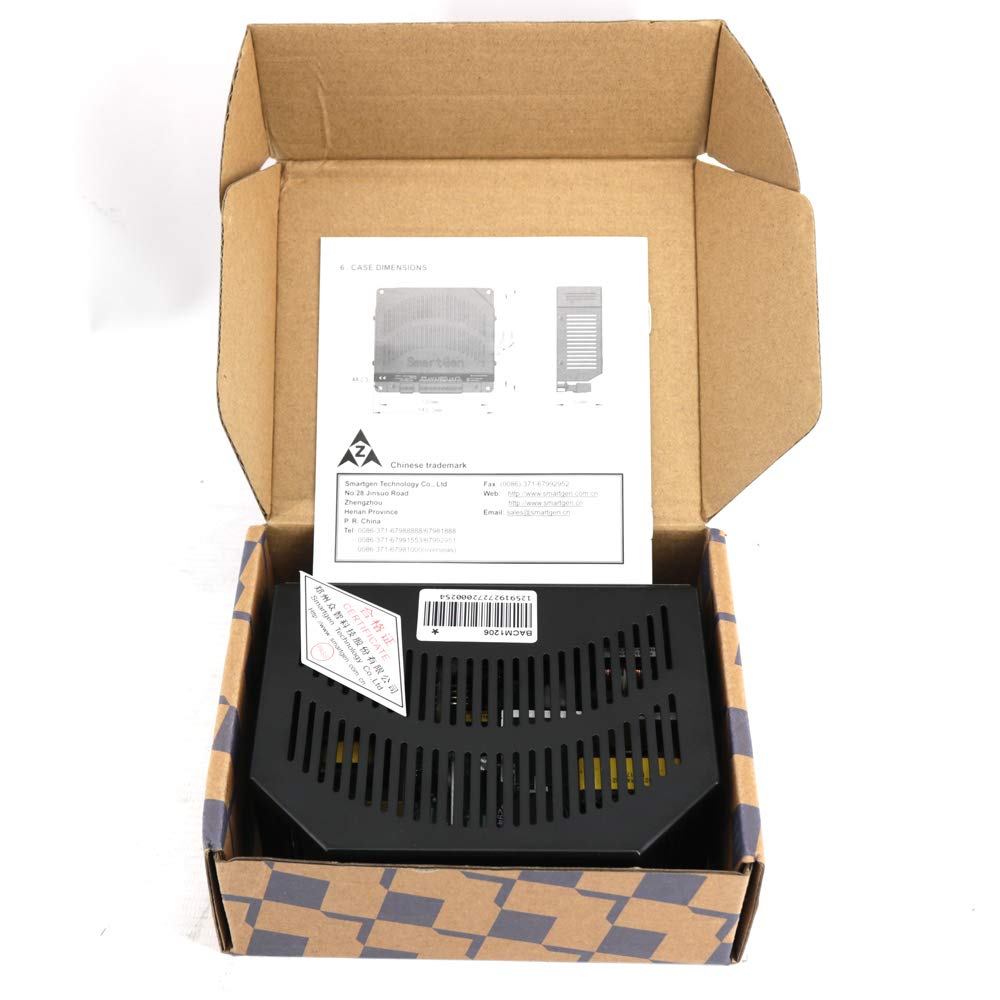 SmartGen BACM1206 Battery Charger Lead-Acid Engine Starter Battery Charger 6A 12V Generator Parts