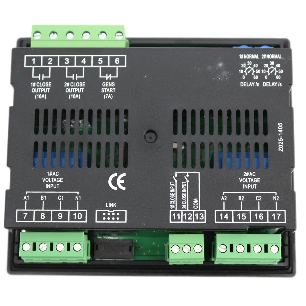 Smartgen HAT520N Dual Power Supply ATS Controller 2-way 3-phase/single Phase Generator Controller for NO Breaking ATS