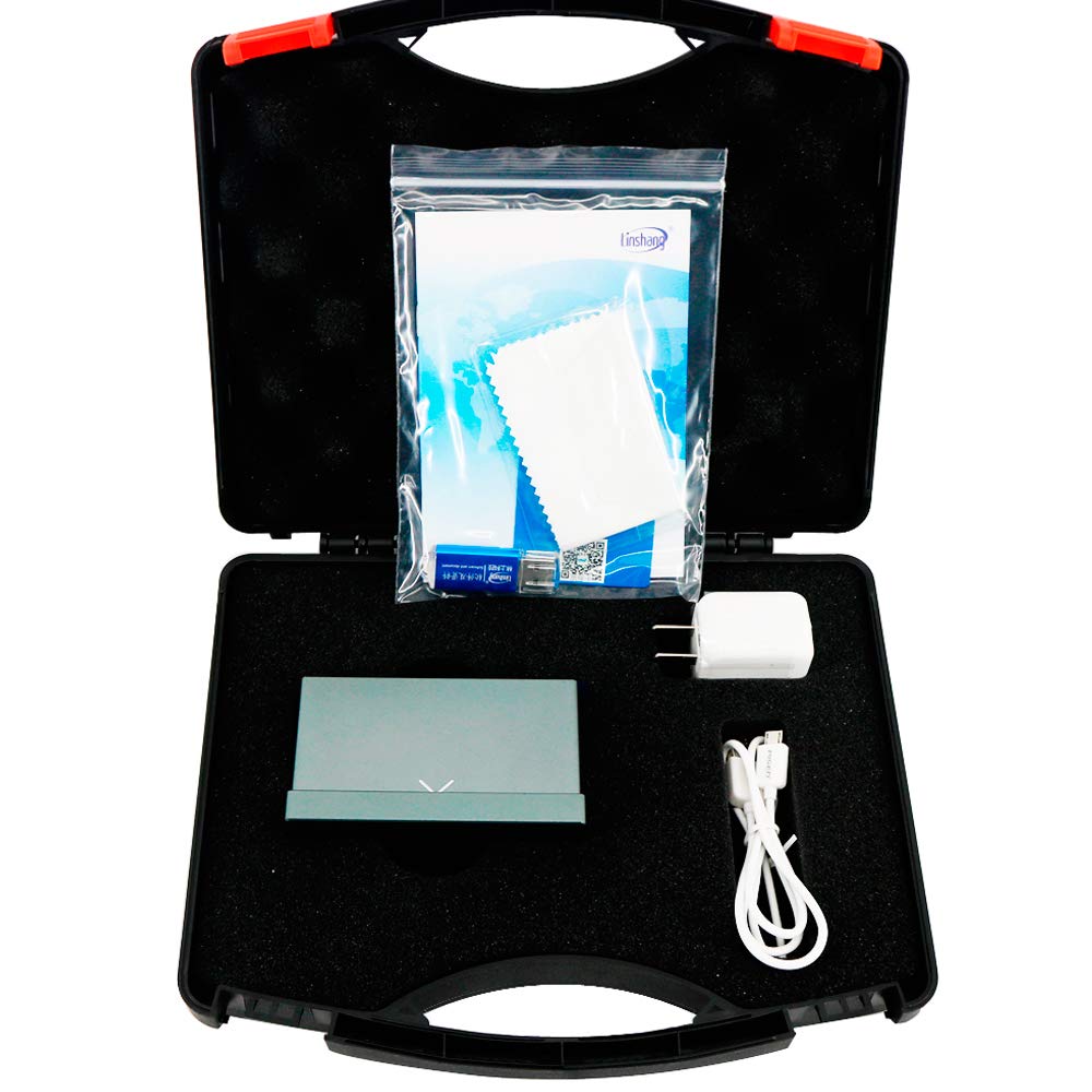Graigar Digital Glossmeter LS192 Gloss Meter Measuring Range 0-1000GU Measurement Geometry 60 Degree and 0.1GU Resolution