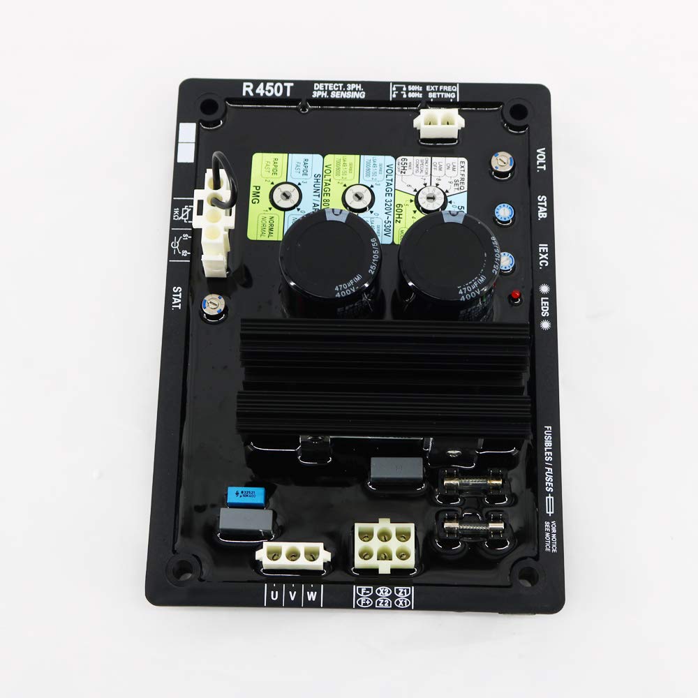 R450T Automatic Voltage Regulator Generator Parts Three Phase Brushless AVR