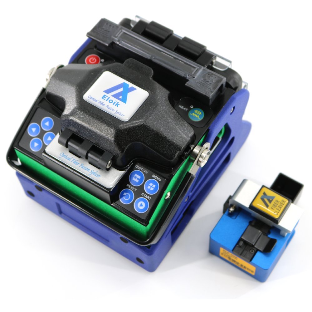 Graigar ALK-88A Core to Core Automatic Optical Fiber Splicing Machine Fusion Splicer 7 Seconds Fast Splicing 17 Seconds Arc Heating 400 to 520 Times Splicing and Heating